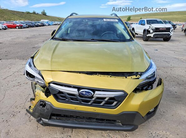 JF2GTHMC1PH258470 2023 SUBARU CROSSTREK Green წინა ხედი