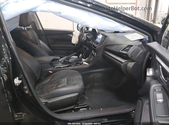 JF2GTHMC2PH229348 2023 SUBARU CROSSTREK Black Սալոնի դիմացի տեսք