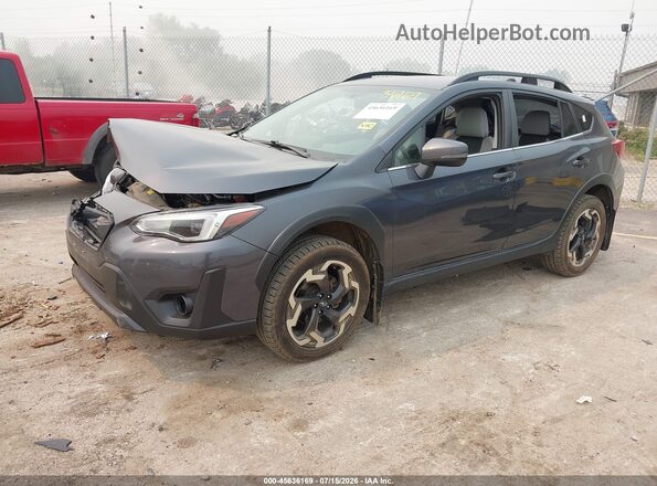 JF2GTHMC2PH265363 2023 SUBARU CROSSTREK Gray Przód lewy