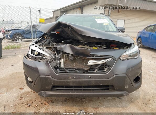 JF2GTHMC2PH265363 2023 SUBARU CROSSTREK Gray Widok zestawu wskaźników