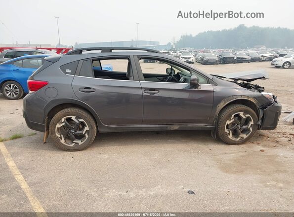 JF2GTHMC2PH265363 2023 SUBARU CROSSTREK Gray Widok wnętrza z tyłu