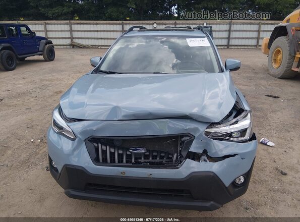 JF2GTHMC2PH309118 2023 SUBARU CROSSTREK Blue Widok zestawu wskaźników