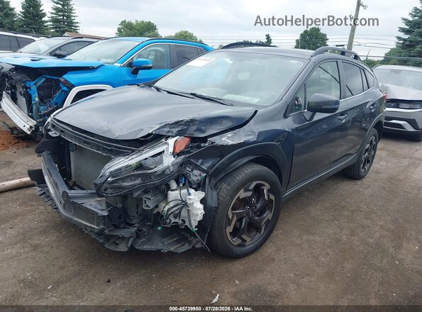 JF2GTHMC3M8227488 2021 SUBARU CROSSTREK Серый Передняя левая четверть