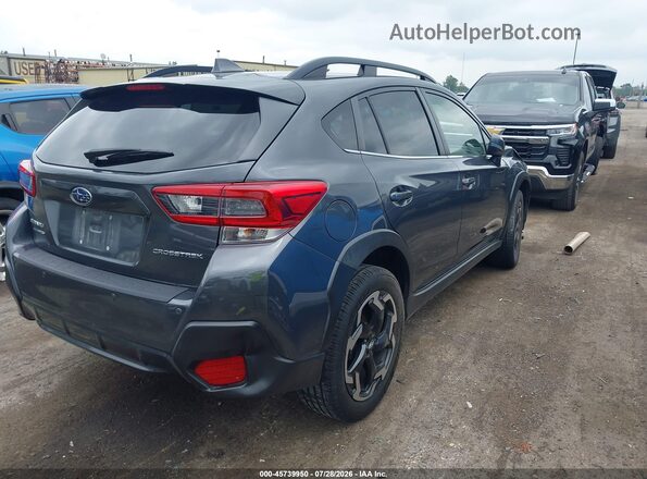 JF2GTHMC3M8227488 2021 SUBARU CROSSTREK Серый Задняя правая четверть