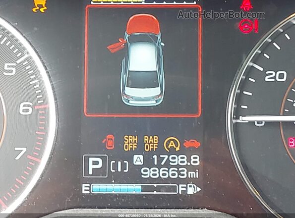 JF2GTHMC3M8227488 2021 SUBARU CROSSTREK Серый Вид задних сидений
