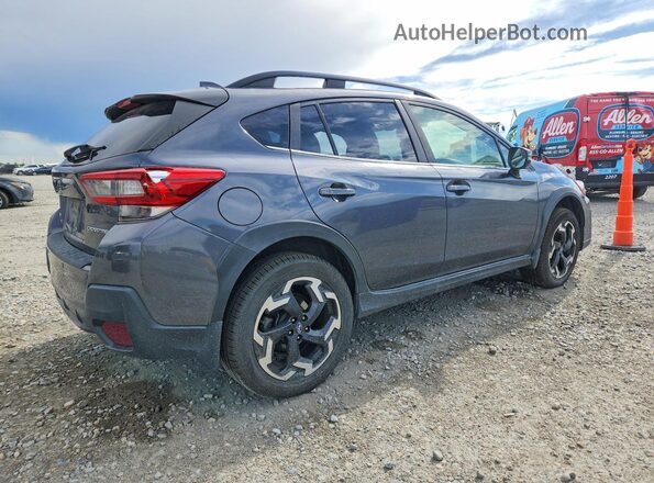JF2GTHMC3M8246994 2021 SUBARU CROSSTREK Gray Rear right