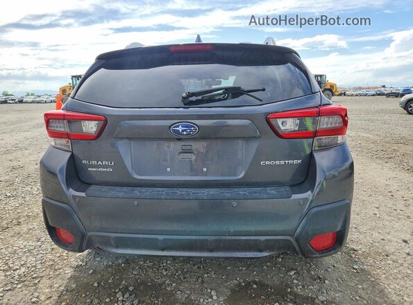 JF2GTHMC3M8246994 2021 SUBARU CROSSTREK Gray Rear view