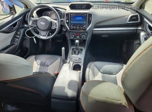 JF2GTHMC3M8246994 2021 SUBARU CROSSTREK Gray Dashboard view