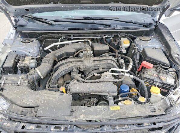 JF2GTHMC3M8663032 2021 SUBARU CROSSTREK Серебряный Вид задней части салона