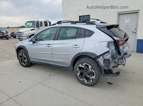 JF2GTHMC3M8663032 2021 SUBARU CROSSTREK Серебряный Задняя левая четверть