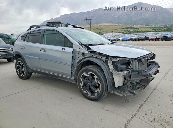 JF2GTHMC3M8663032 2021 SUBARU CROSSTREK Серебряный Передняя правая четверть