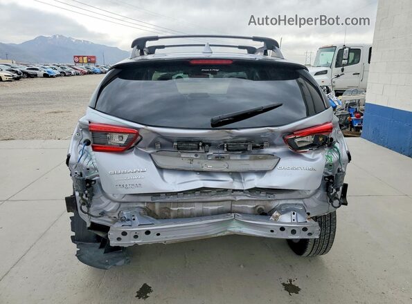 JF2GTHMC3M8663032 2021 SUBARU CROSSTREK Серебряный Вид сзади