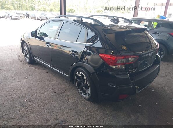 JF2GTHMC4M8250617 2021 SUBARU CROSSTREK Black Rear left