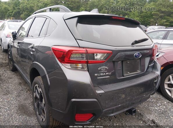 JF2GTHMC4MH668949 2021 SUBARU CROSSTREK Gray Trasero izquierdo