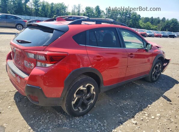JF2GTHMC4N8278886 2022 SUBARU CROSSTREK Красный Задняя правая четверть