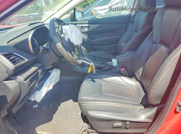JF2GTHMC4N8278886 2022 SUBARU CROSSTREK Красный Вид салона спереди