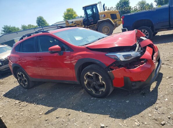 JF2GTHMC4N8278886 2022 SUBARU CROSSTREK Красный Передняя правая четверть