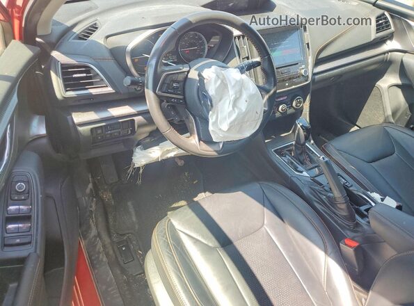 JF2GTHMC4N8278886 2022 SUBARU CROSSTREK Красный Вид панели приборов