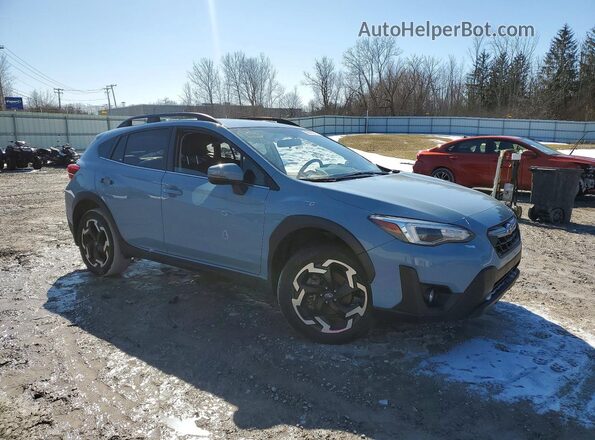 JF2GTHMC4PH297005 2023 SUBARU CROSSTREK Blue Przód prawy