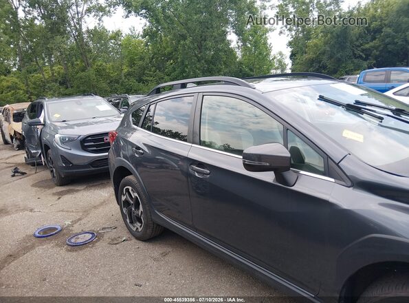 JF2GTHMC6MH359984 2021 SUBARU CROSSTREK Gray უკანა სალონის ხედი