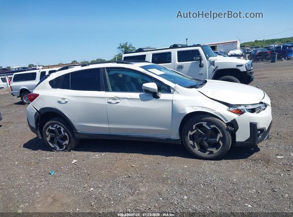 JF2GTHMC6N8216924 2022 SUBARU CROSSTREK White Instrument cluster view