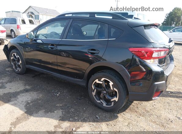 JF2GTHMC6PH288807 2023 SUBARU CROSSTREK Black Trasero izquierdo