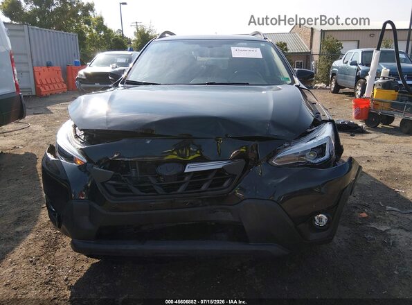 JF2GTHMC6PH288807 2023 SUBARU CROSSTREK Black Vista del cuadro de instrumentos