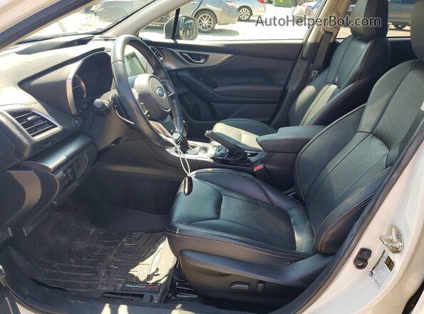 JF2GTHMC7M8220205 2021 SUBARU CROSSTREK White Widok wnętrza z przodu