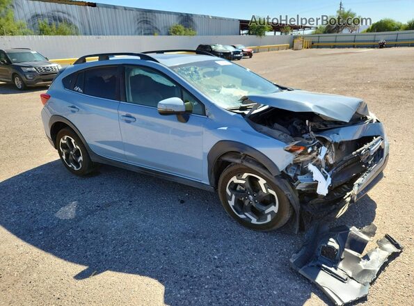 JF2GTHMC7M8385672 2021 SUBARU CROSSTREK Teal Передня права чверть