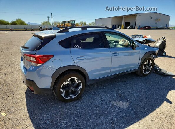 JF2GTHMC7M8385672 2021 SUBARU CROSSTREK Teal Задня права чверть