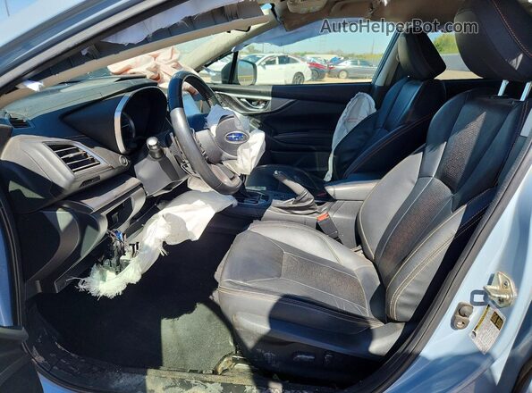 JF2GTHMC7M8385672 2021 SUBARU CROSSTREK Teal Вид салону спереду