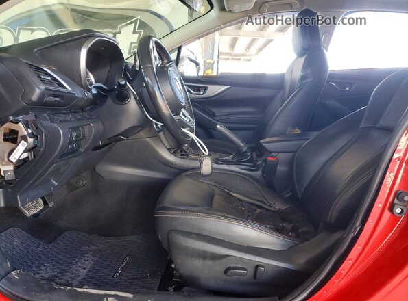 JF2GTHMC8M8666587 2021 SUBARU CROSSTREK Красный Вид салона спереди