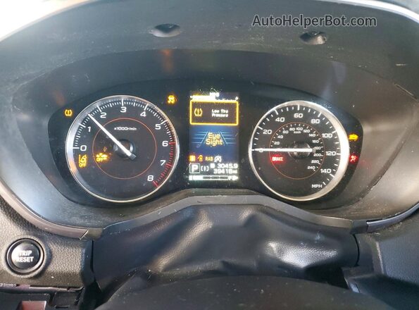 JF2GTHMC8M8666587 2021 SUBARU CROSSTREK Красный Вид щитка приборов