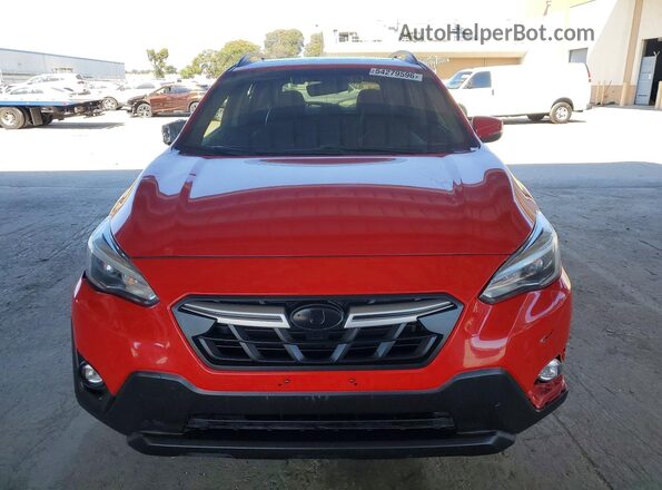 JF2GTHMC8M8666587 2021 SUBARU CROSSTREK Красный Вид спереди