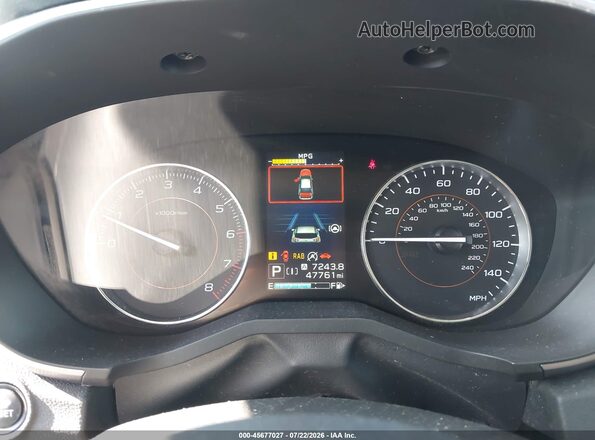 JF2GTHMC8MH294085 2021 SUBARU CROSSTREK Blue Widok tylnych siedzeń