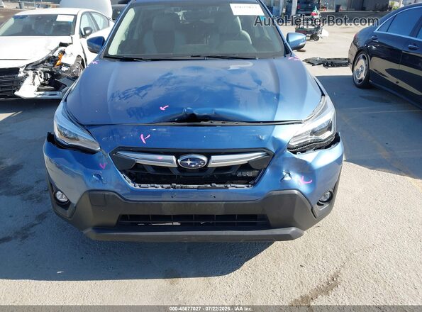 JF2GTHMC8MH294085 2021 SUBARU CROSSTREK Blue Widok z przodu