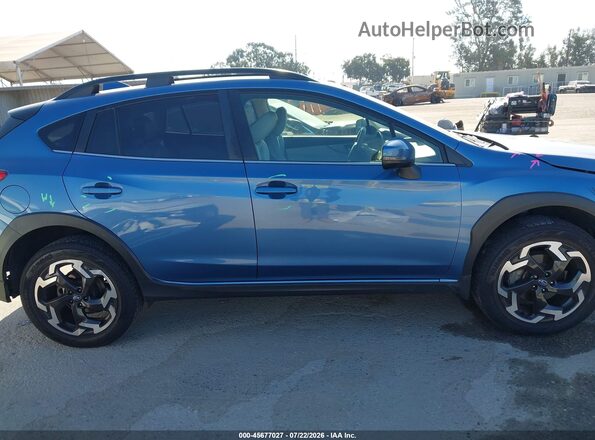 JF2GTHMC8MH294085 2021 SUBARU CROSSTREK Blue Widok wnętrza z tyłu