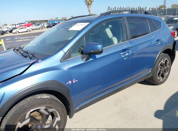 JF2GTHMC8MH294085 2021 SUBARU CROSSTREK Blue 