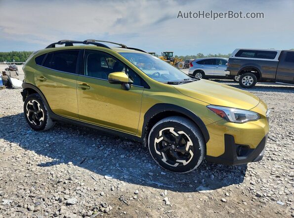 JF2GTHMC8MH657050 2021 SUBARU CROSSTREK Yellow წინა მარჯვენა