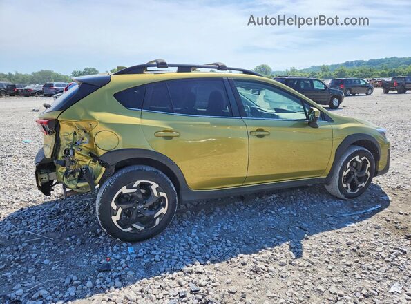 JF2GTHMC8MH657050 2021 SUBARU CROSSTREK Yellow უკანა მარჯვენა