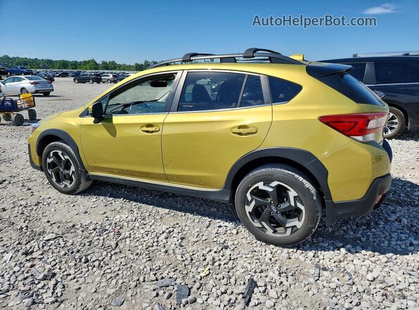 JF2GTHMC8MH657050 2021 SUBARU CROSSTREK Yellow უკანა მარცხენა