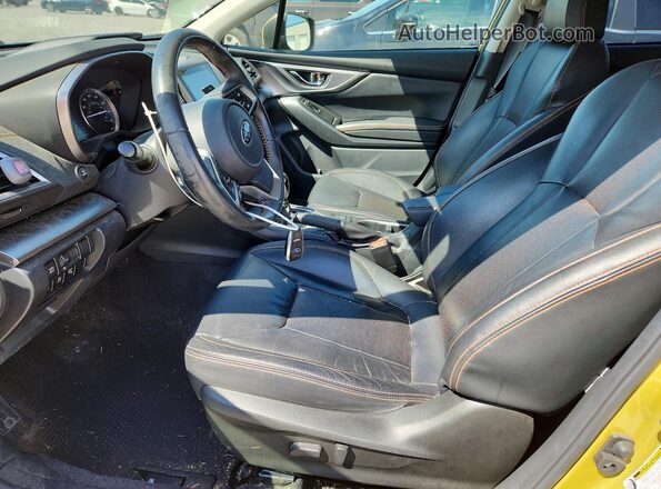 JF2GTHMC8MH657050 2021 SUBARU CROSSTREK Yellow წინა სალონის ხედი