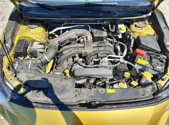 JF2GTHMC8MH657050 2021 SUBARU CROSSTREK Yellow ძრავის განყოფილების ხედი