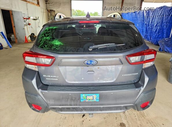 JF2GTHMC9MH250161 2021 SUBARU CROSSTREK Charcoal Widok z tyłu