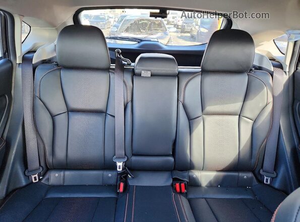 JF2GTHMC9N8252879 2022 SUBARU XV Black უკანა სავარძლების ხედი