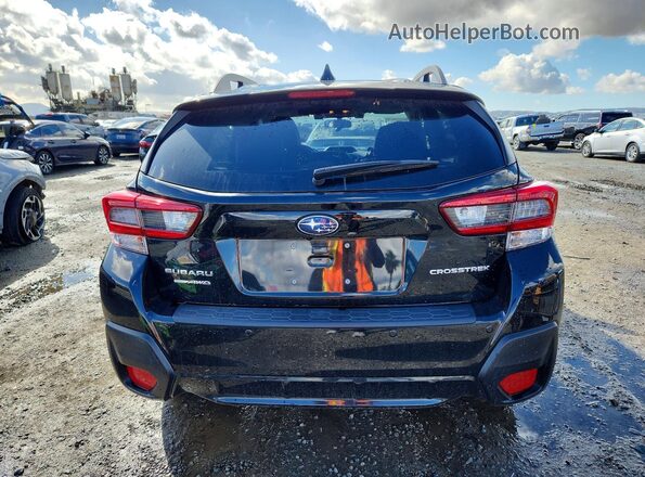 JF2GTHMC9N8252879 2022 SUBARU XV Black უკანა ხედი