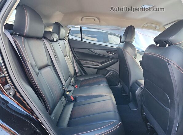 JF2GTHMC9N8252879 2022 SUBARU XV Black უკანა სალონის ხედი