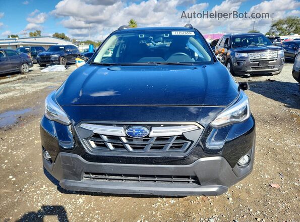 JF2GTHMC9N8252879 2022 SUBARU XV Black წინა ხედი