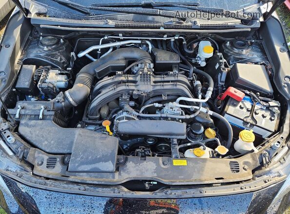 JF2GTHMC9N8252879 2022 SUBARU XV Black ძრავის განყოფილების ხედი