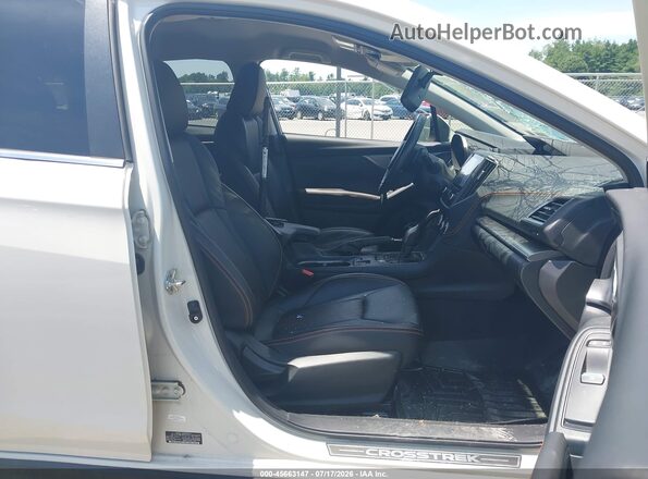 JF2GTHMC9P8253291 2023 SUBARU CROSSTREK White Vista interior delantera